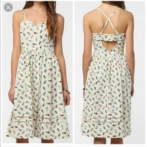 Cooperative/ urban outfitters pineapple dress